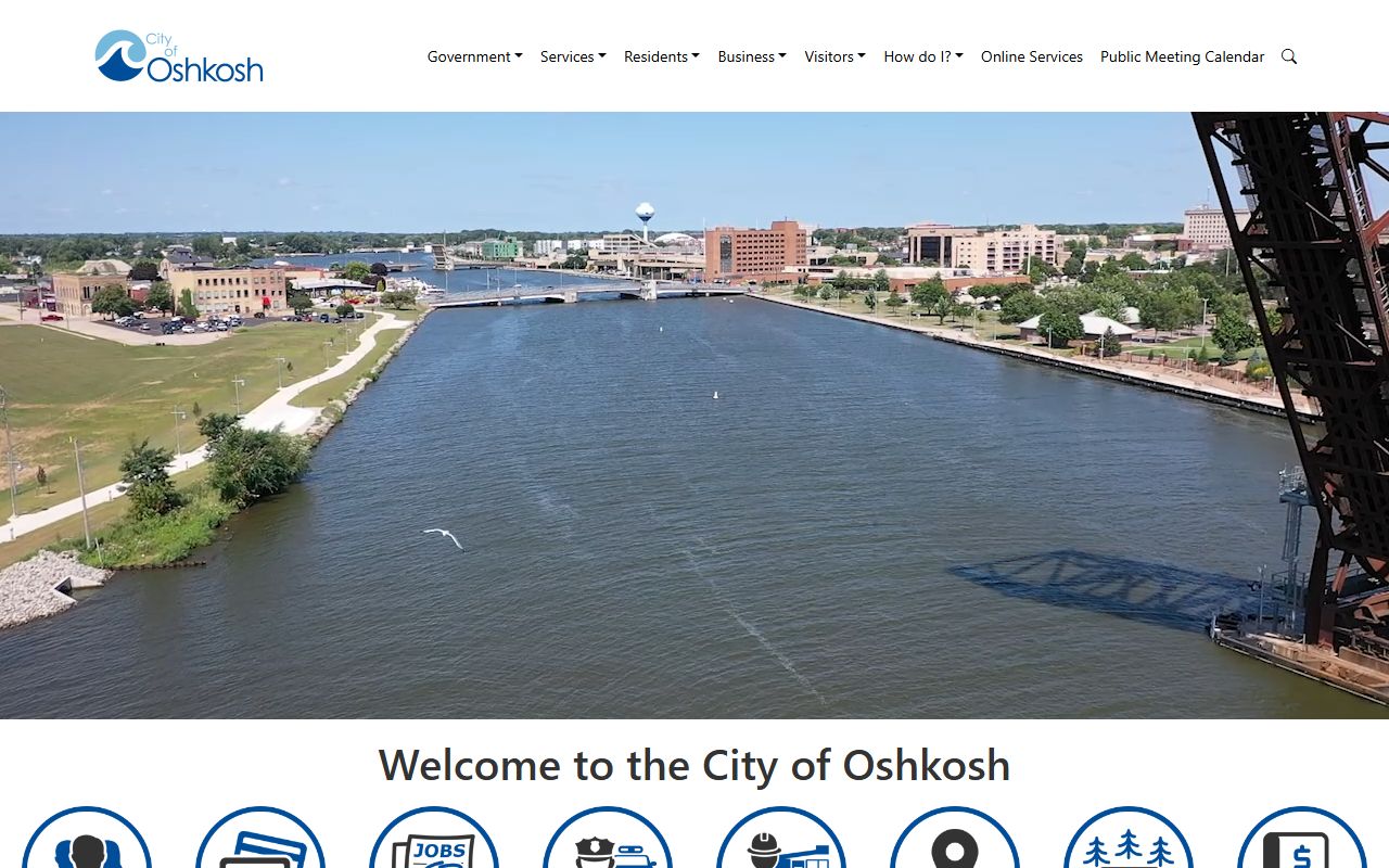 Oshkosh inmate population city police department