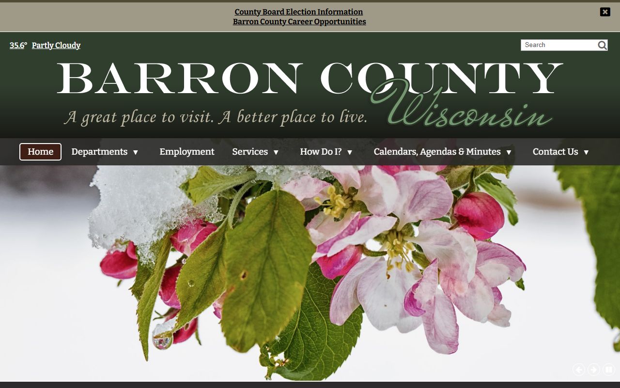 Barron County inmate population government portal
