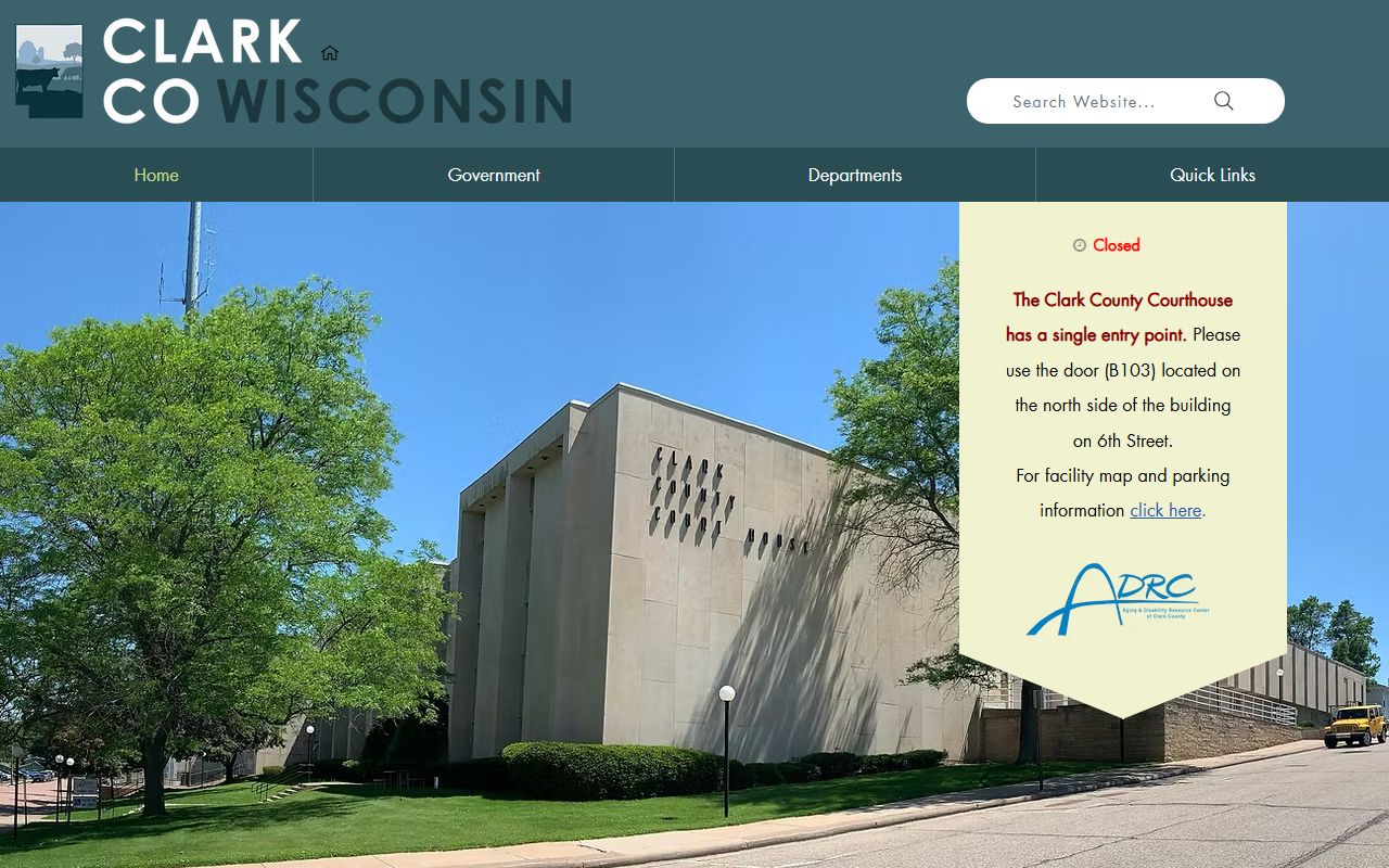 Clark County inmate population county government