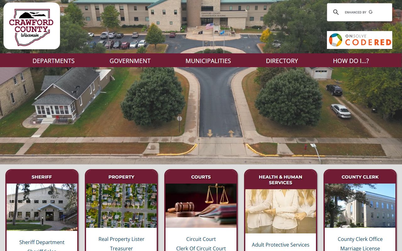 Crawford County inmate population county government