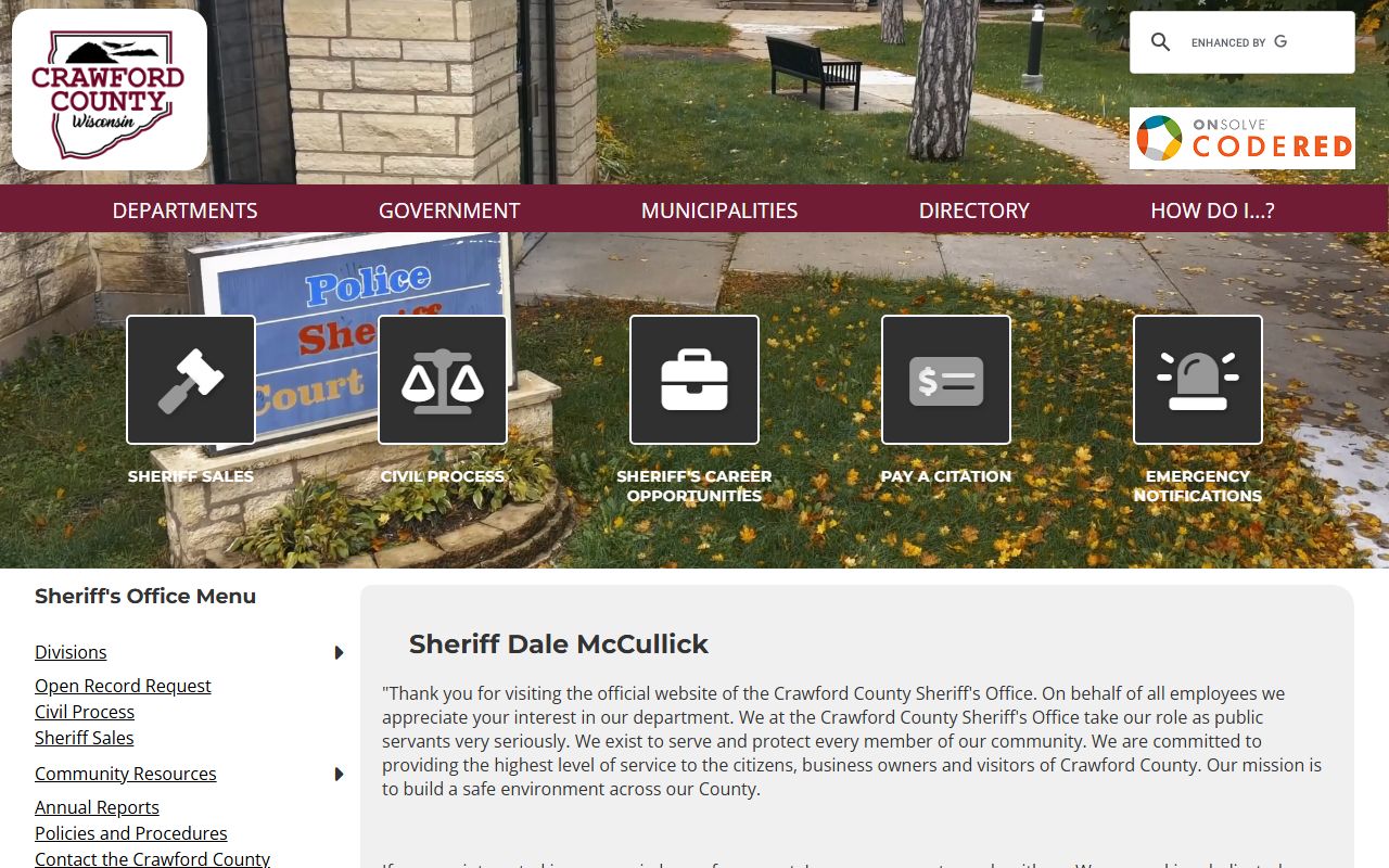 Crawford County inmate population sheriff office