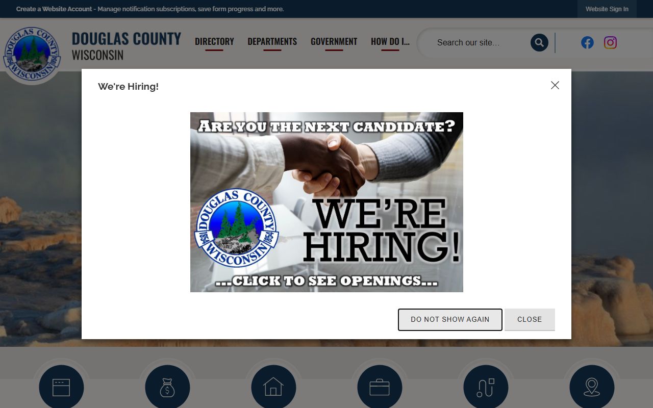 Douglas County inmate population county government