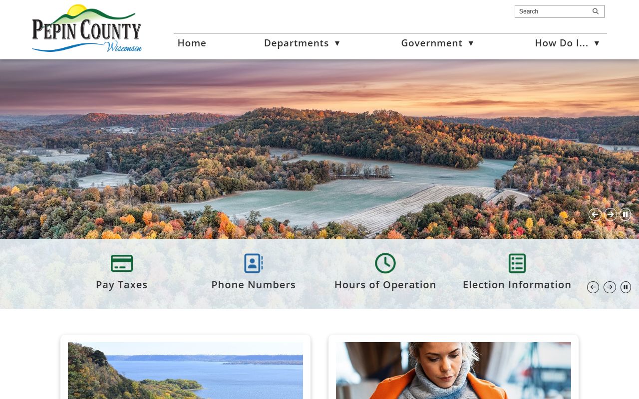 Pepin County inmate population county government