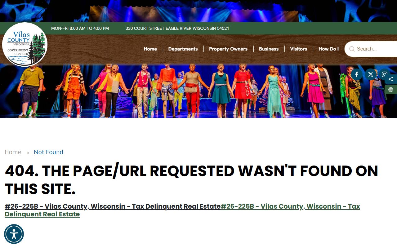 Vilas County inmate population Vilas County jail