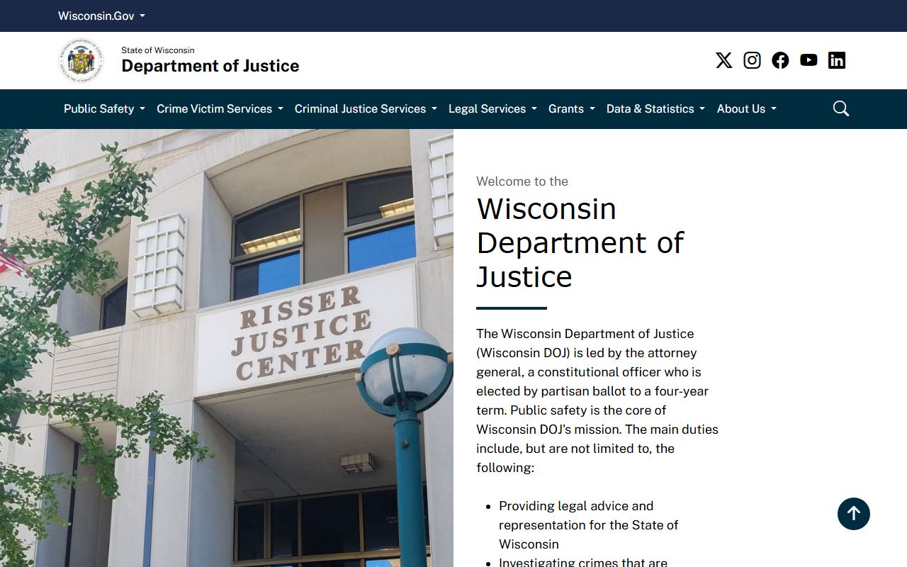 Wisconsin inmate population open government guidance